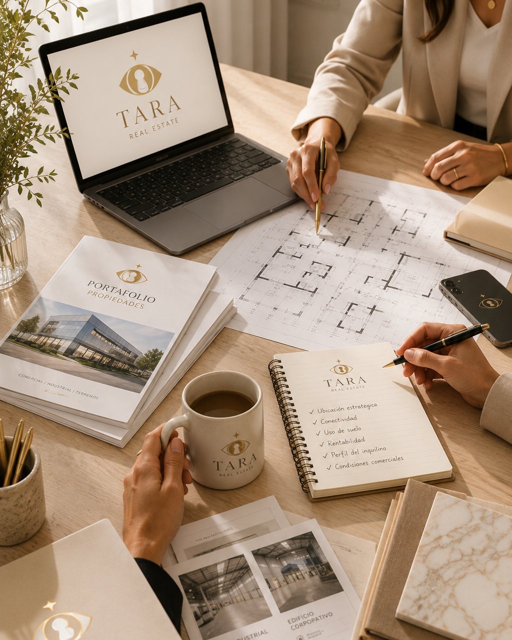 Comunidad de asesores de TARA Real Estate en un evento